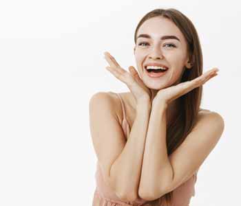 Image of a Young lady with a Nice skin